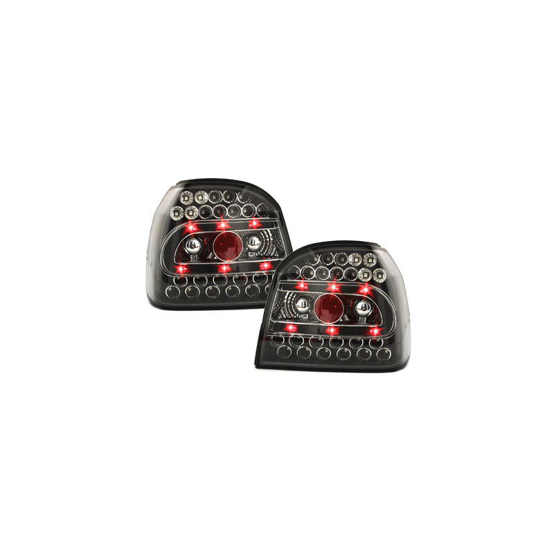 Feux arrière LED VW Golf III 91-98 Noir