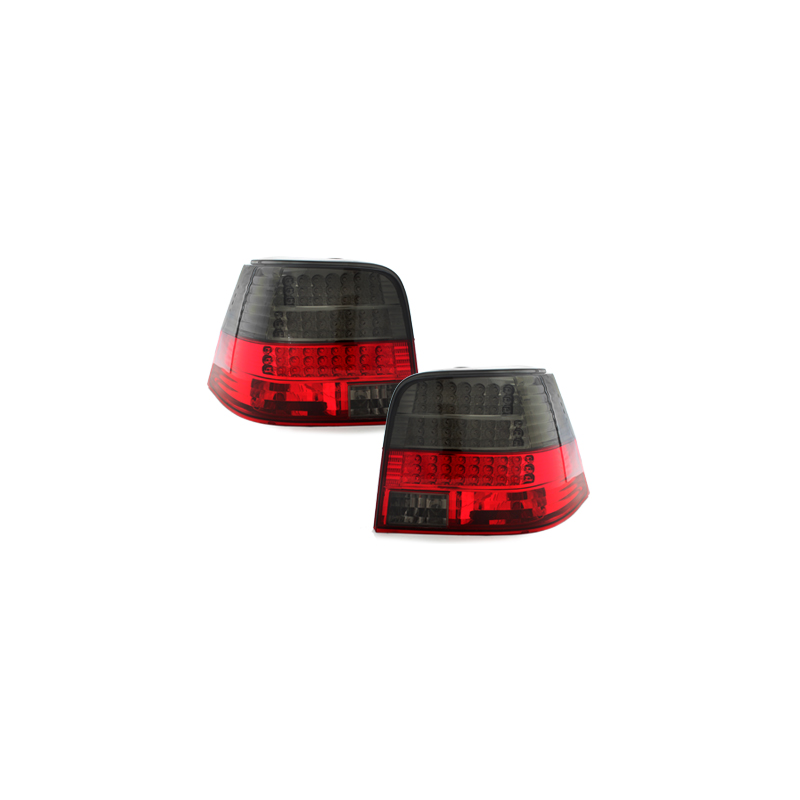 Feux arrière LED + clignotants LED VW Golf IV 97-04 Fumé