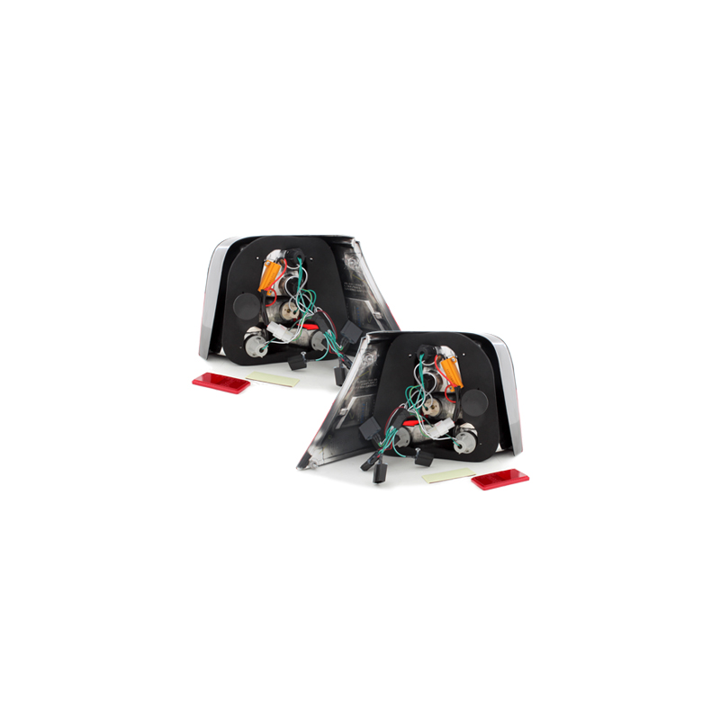 Feux arrière LED + clignotants LED VW Golf IV 97-04 Fumé