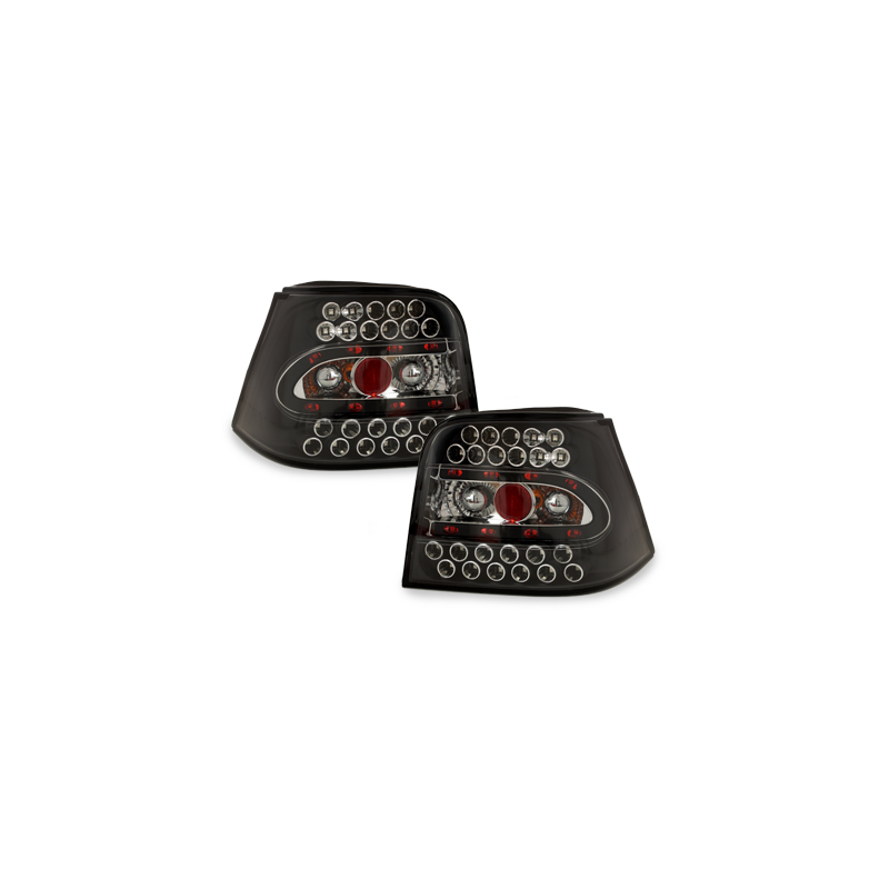 Feux arrière LED VW Golf IV 97-04 Noir