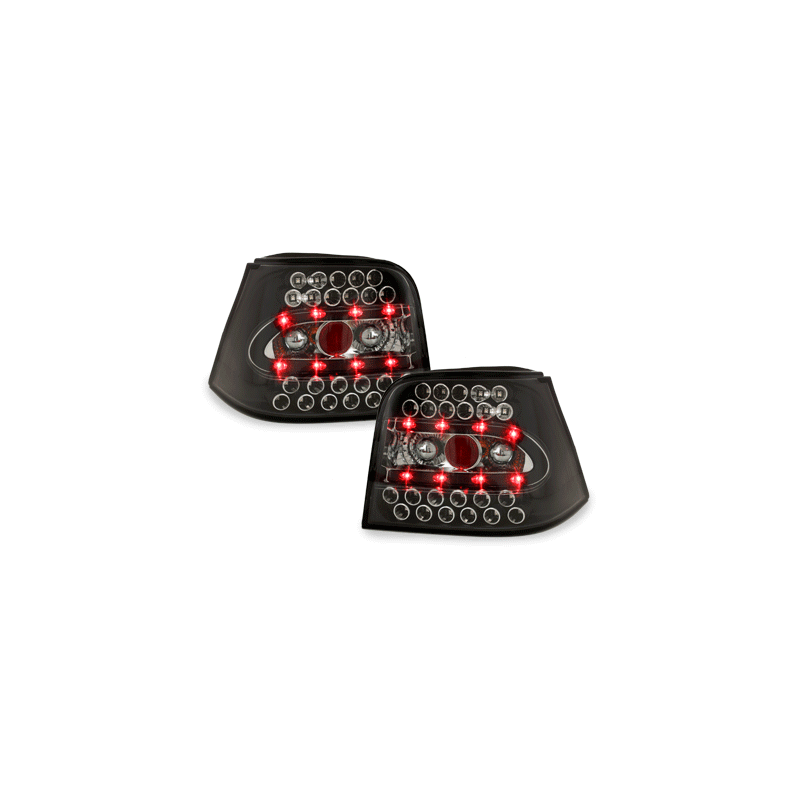 Feux arrière LED VW Golf IV 97-04 Noir