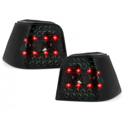 Feux arrière LED VW Golf IV 97-04-Noir/Fumé