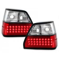 Feux LED VW Golf II 83-92 rouge/cristal