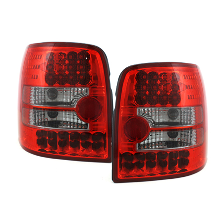 Feux arrière LED VW Passat 3B Variant 97-01 Rouge/Cristal