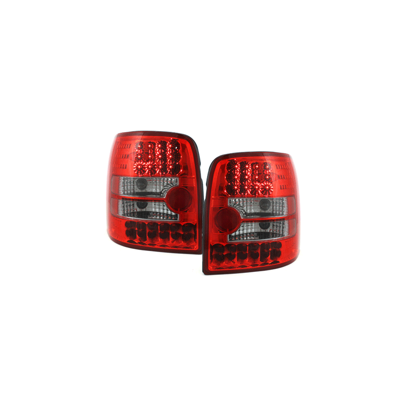 Feux arrière LED VW Passat 3B Variant 97-01 Rouge/Cristal