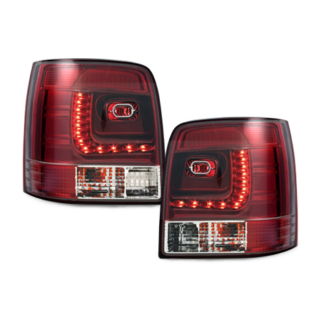 Feux arrière LED VW Passat 3B/G 97-05  Rouge/Cristal