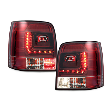 Feux arrière LED VW Passat 3B/G 97-05  Rouge/Cristal