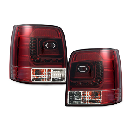 Feux arrière LED VW Passat 3B/G 97-05  Rouge/Cristal