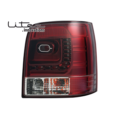 Feux arrière LED VW Passat 3B/G 97-05  Rouge/Cristal