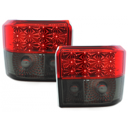 Feux LED VW T4 90-03 rouge/Fumé