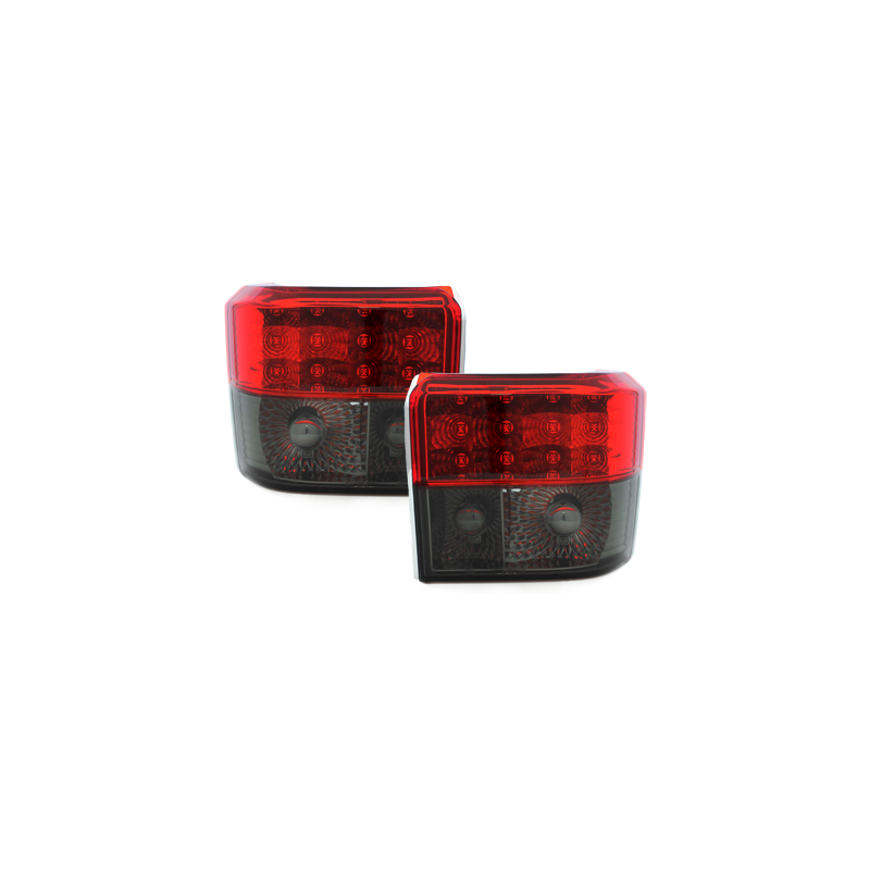 Feux LED VW T4 90-03 rouge/Fumé