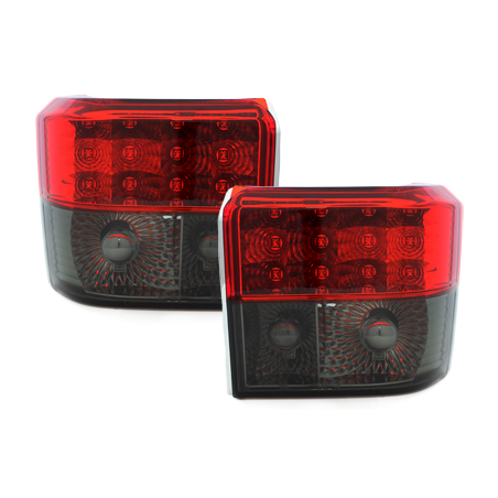 Feux LED VW T4 90-03 rouge/Fumé