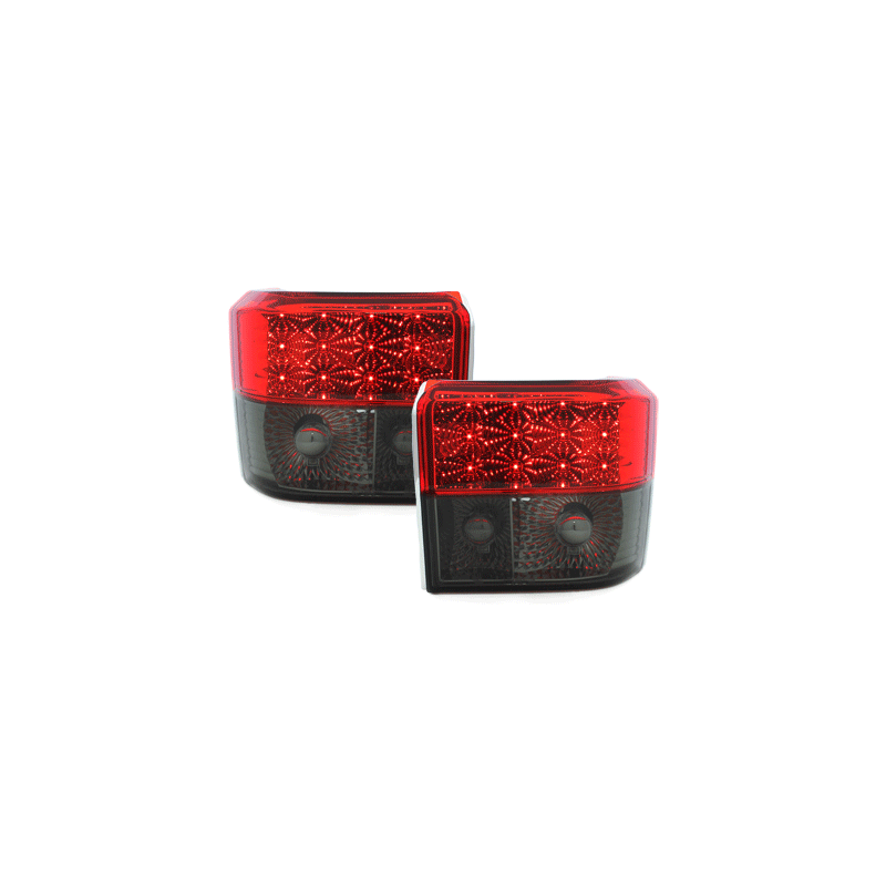 Feux LED VW T4 90-03 rouge/Fumé