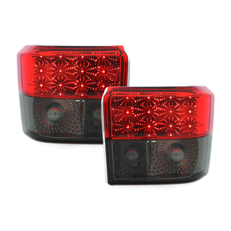 Feux LED VW T4 90-03 rouge/Fumé