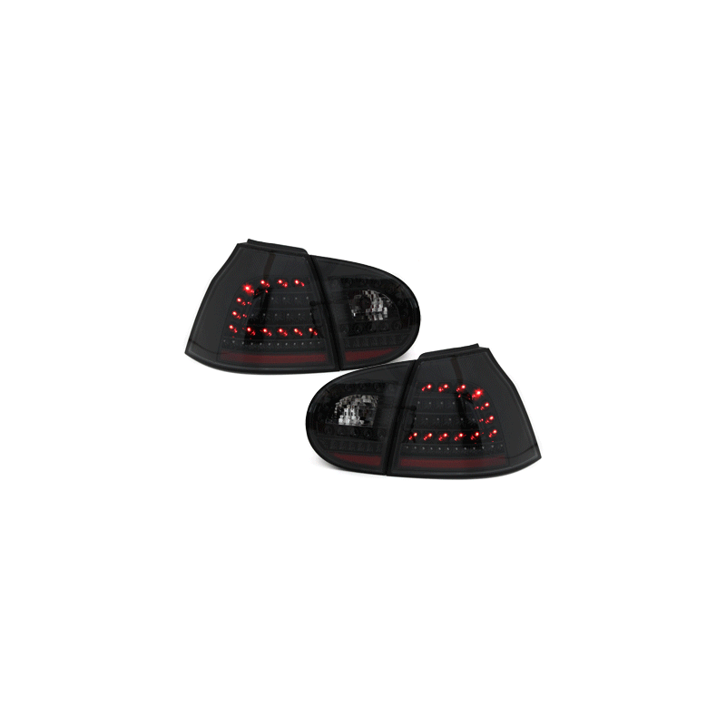 Feux arrière LED VW Golf V Noir