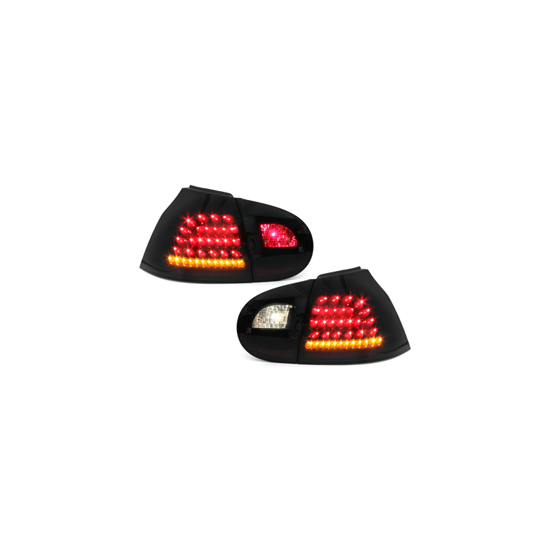 Feux arrière LED VW Golf V Noir/Fumé