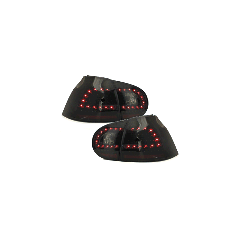 Feux arrière LED LITEC VW Golf V Noir/Fumé