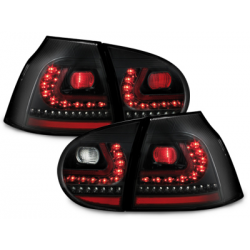 Feux arrière LED LITEC VW Golf V Rouge/Noir