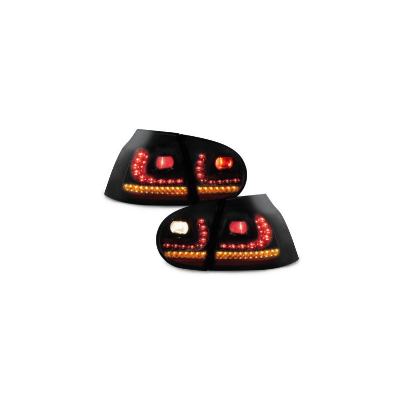 Feux arrière LED LITEC VW Golf V Noir