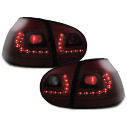 Feux arrière LED LITEC VW Golf V Rouge/Fumé