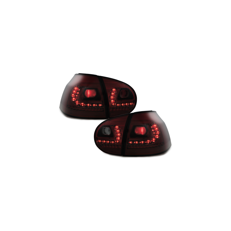 Feux arrière LED LITEC VW Golf V Rouge/Fumé