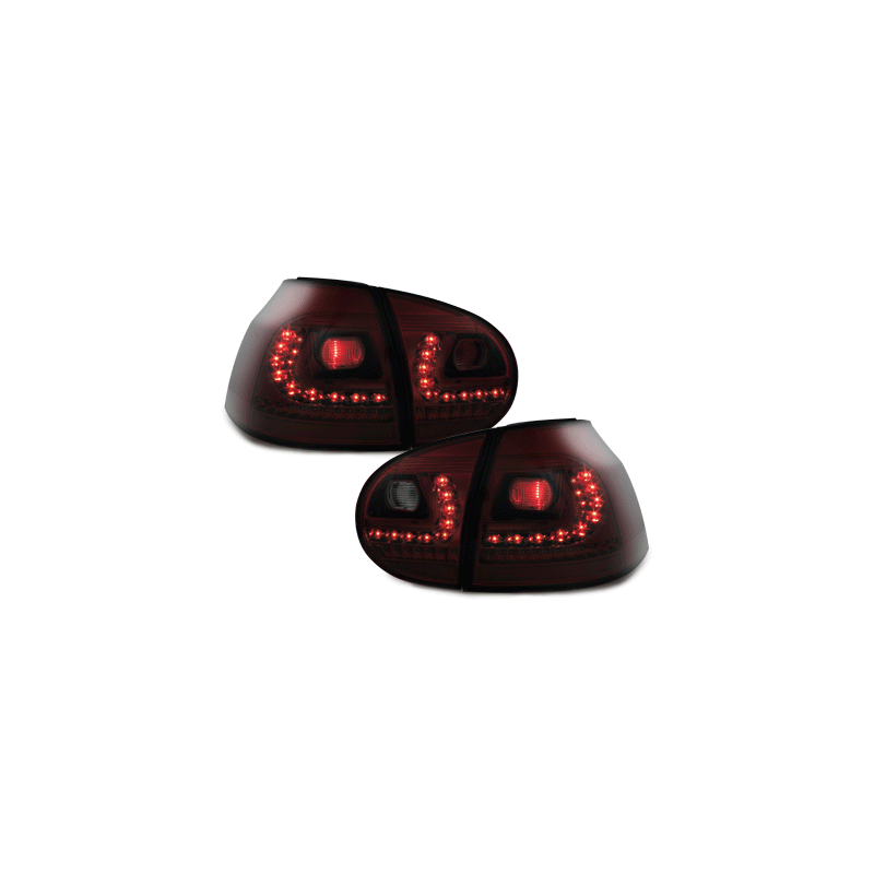 Feux arrière LED LITEC VW Golf V Rouge/Fumé
