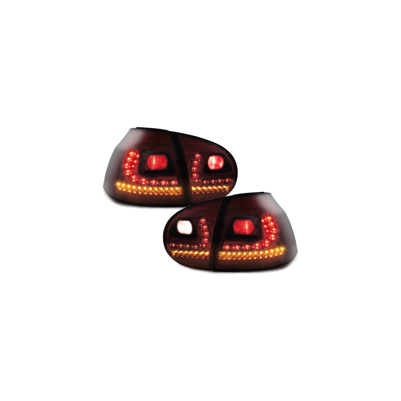 Feux arrière LED LITEC VW Golf V Rouge/Fumé