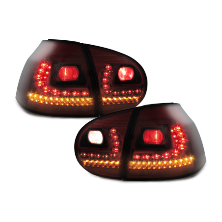 Feux arrière LED LITEC VW Golf V Rouge/Fumé