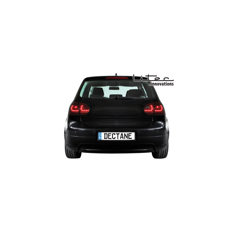Feux arrière LED LITEC VW Golf V Rouge/Fumé