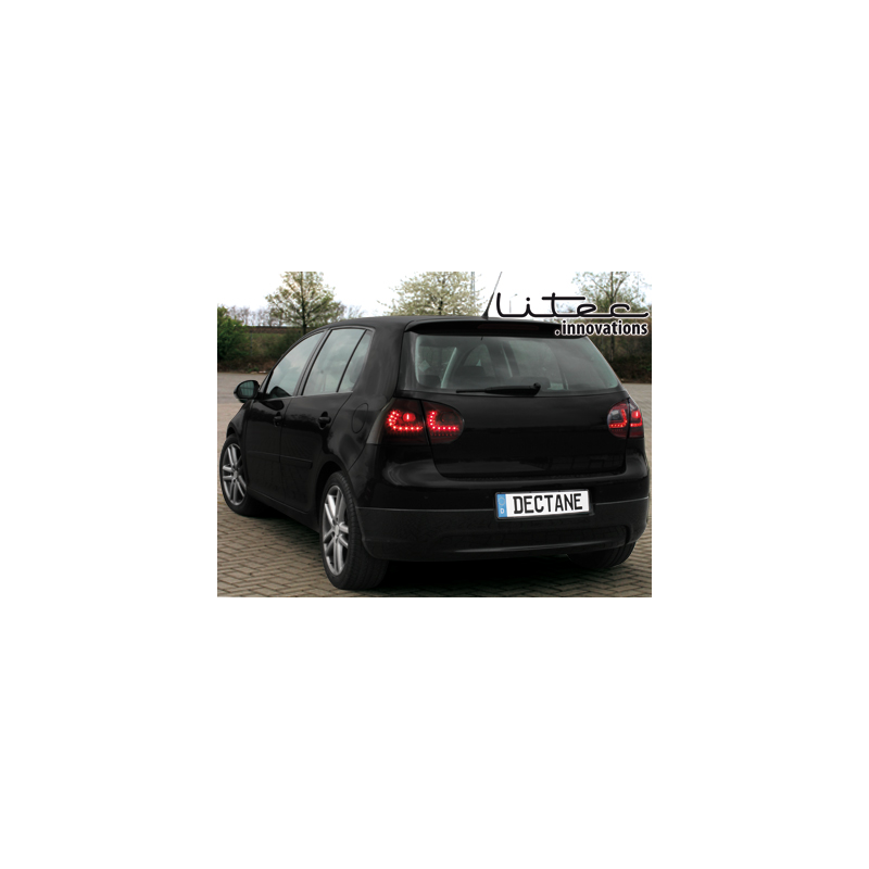 Feux arrière LED LITEC VW Golf V Rouge/Fumé
