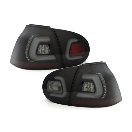 Feux arrière LED VW Golf V 03-09 - Noir/Fumé