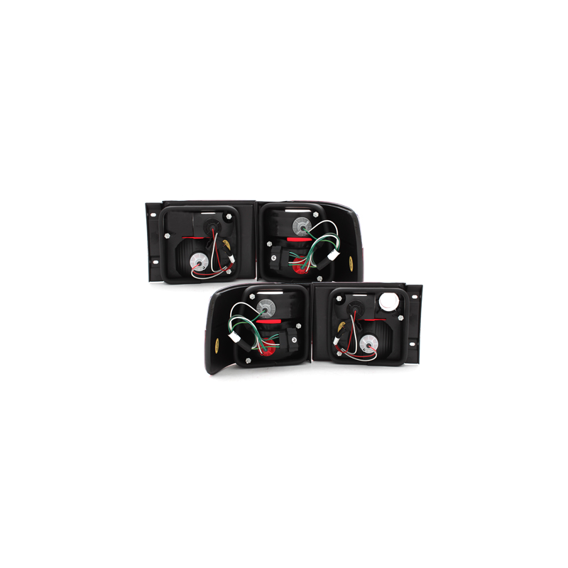 Feux VW Vento (1HXO) 11.91-09.98  rouge/cristal