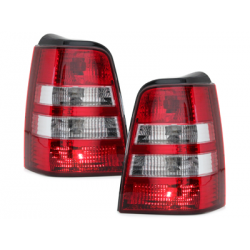Feux arrière VW Golf III Variant 93-00 Rouge/Cristal