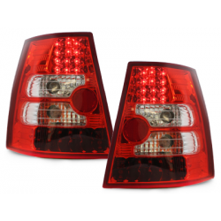 Feux arrière LED  VW Bora Variant et Golf IV Variant Rouge/Cristal