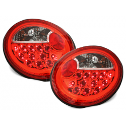 Feux VW Beetle 97-2005 Rouge / Cristal