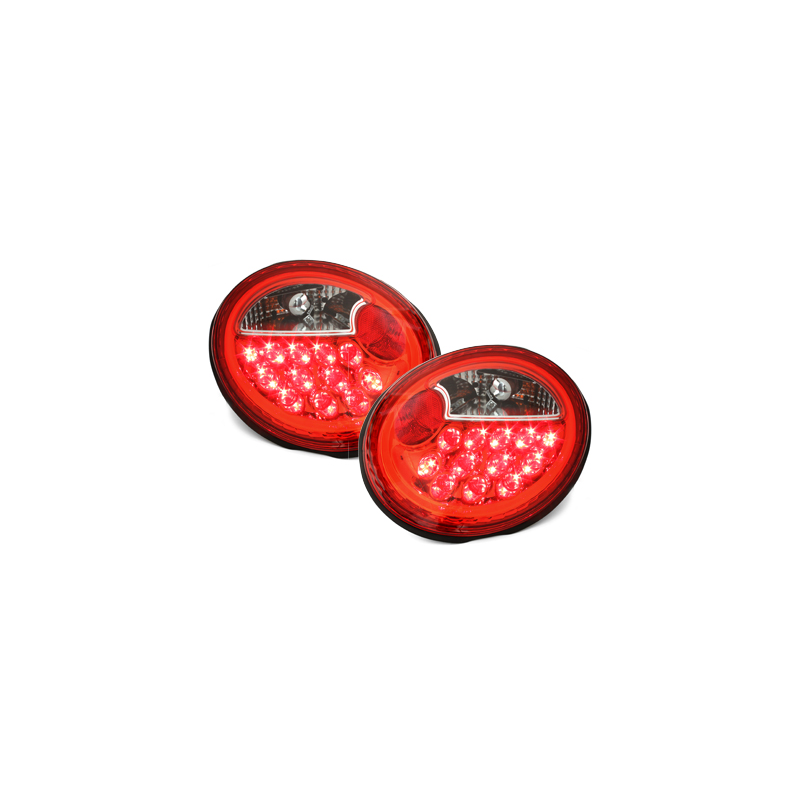 Feux VW Beetle 97-2005 Rouge / Cristal