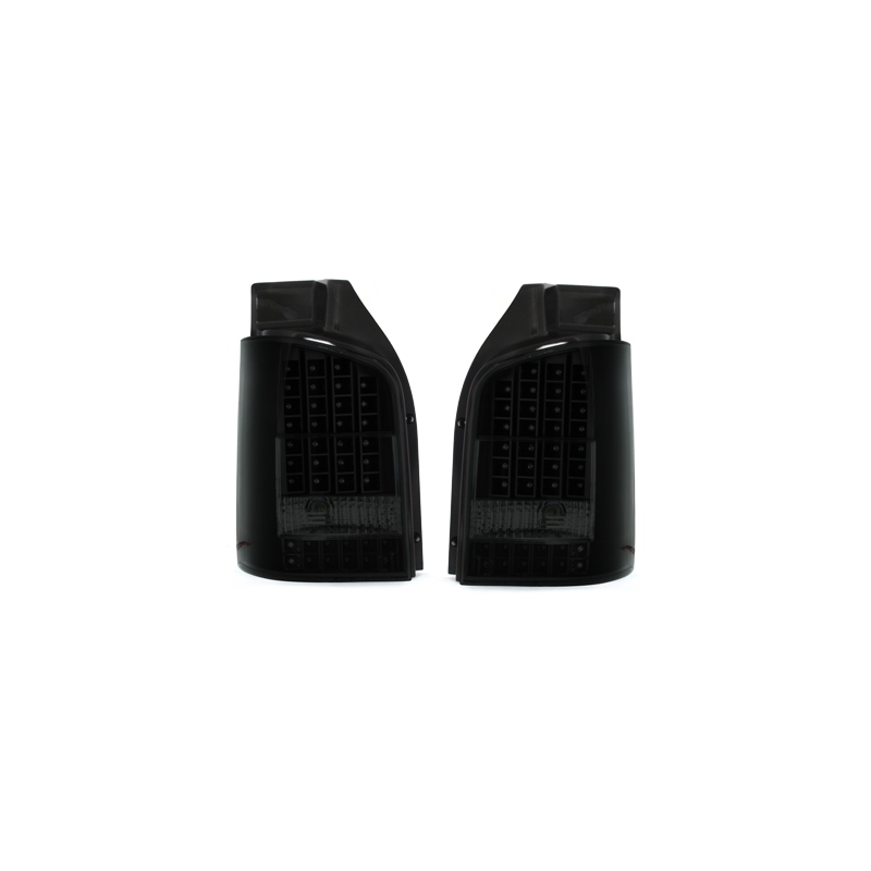 Feux arrière LED VW T5 03-12/09 avec clignotants LED Noir/Fumé