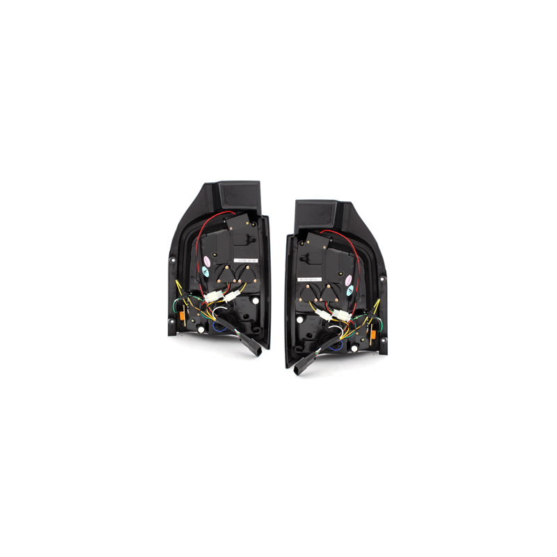 Feux arrière LED VW T5 2010-2014 avec clignotants LED Noir/Fumé