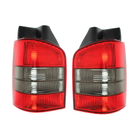 Feux LED VW T5  03-12/09 rouge / fumé