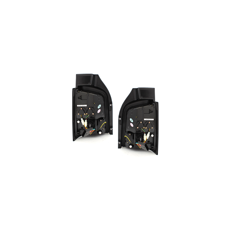Feux arrière LED VW T5 03-12/09 avec clignotants LED Noir/Fumé