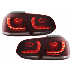 Feux LED rouge clair CAN-BUS Golf 6 Gti R-line - RV39ADLRC