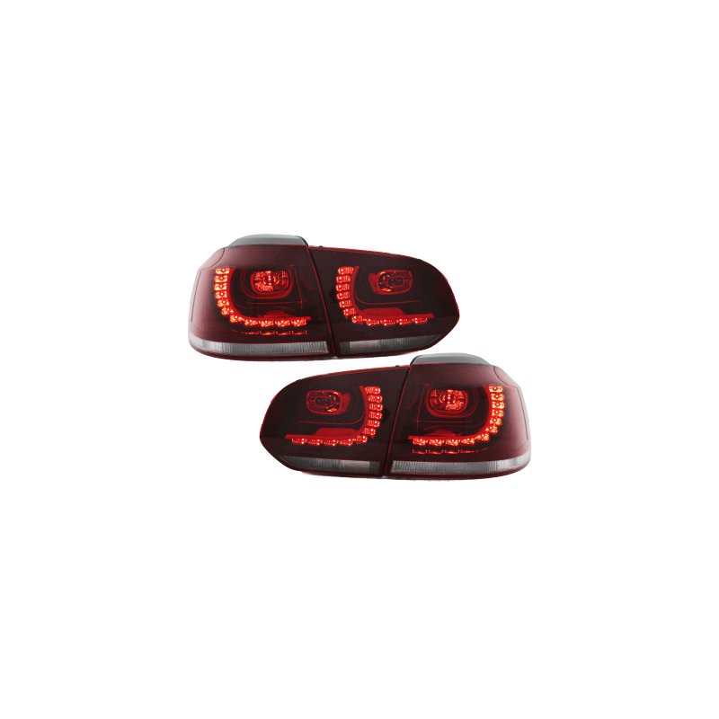 Feux LED rouge clair CAN-BUS Golf 6 Gti R-line - RV39ADLRC