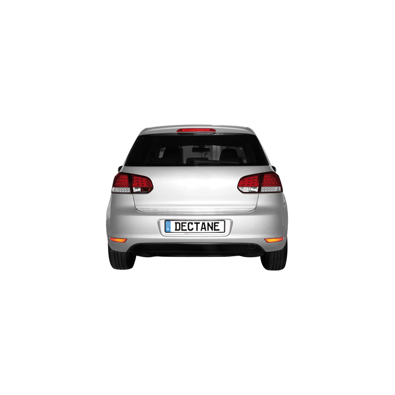 Feux arrière LED VW Golf VI  rouge/cristal