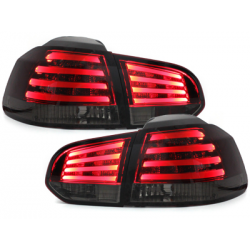  Feux arrière LED VW Golf VI rouge/Fumé -  RV39ALRS
