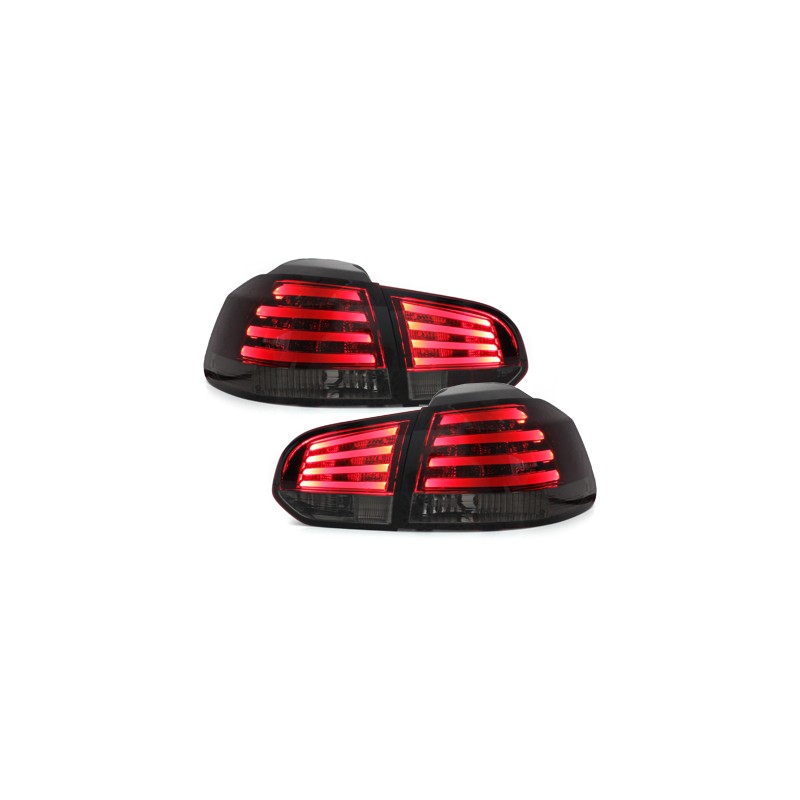  Feux arrière LED VW Golf VI rouge/Fumé -  RV39ALRS