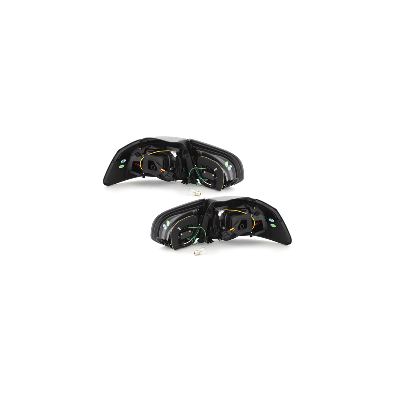 Feux arrière LED VW Golf VI _MIT clignotant LED  Noir/Fumé