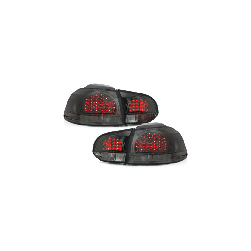  Feux arrière lled  VW Golf VI fumé -  RV39DLS