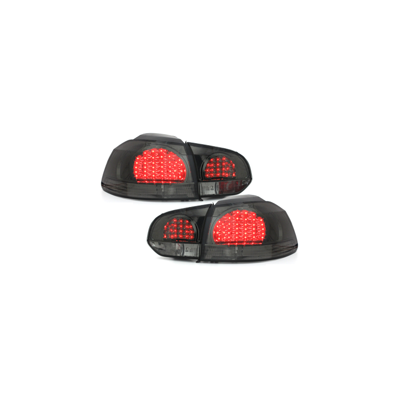  Feux arrière lled  VW Golf VI fumé -  RV39DLS