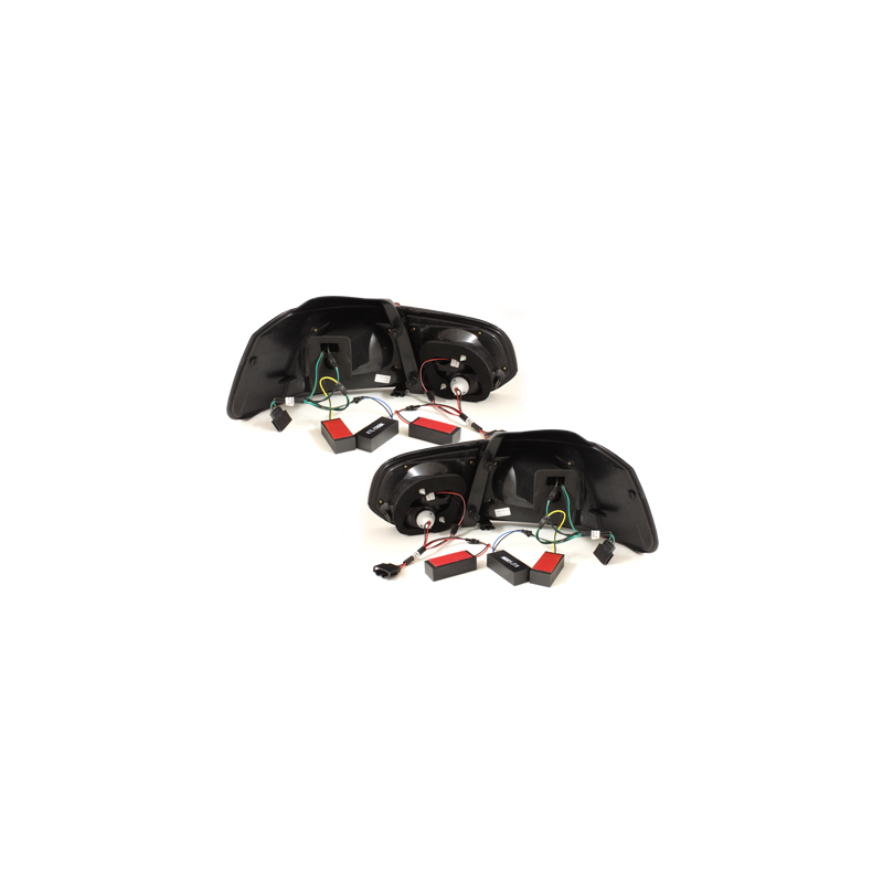  Feux arrière led LITEC VW Golf VI cligno LED Noir -  RV39LB