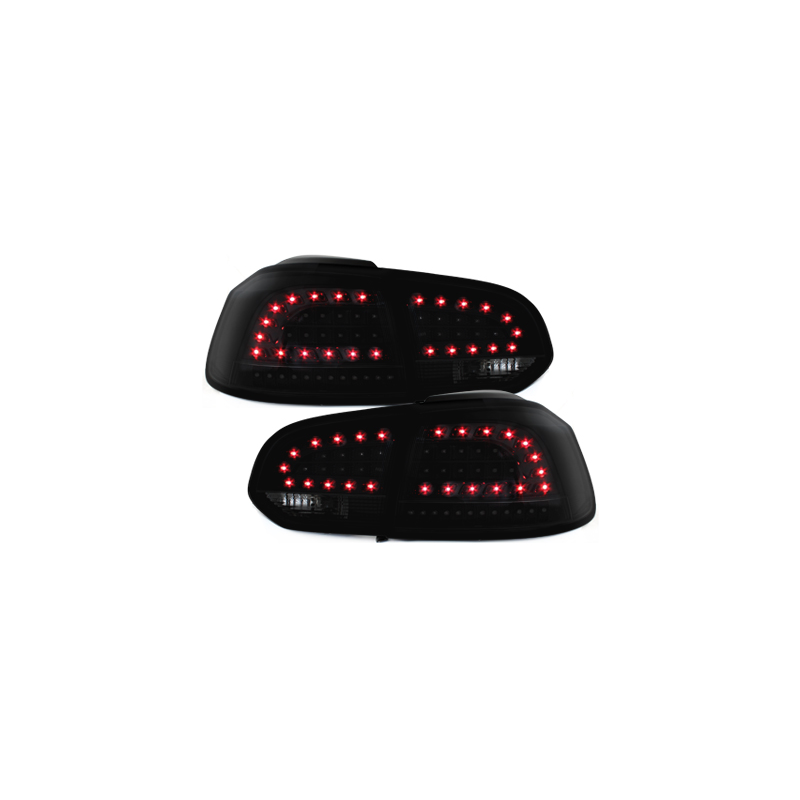  Feux arrière led LITEC VW Golf VI cligno LED Noir/Fumé -  RV39LBS